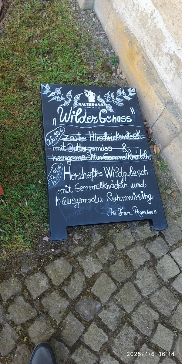 Menu Restaurant Pagenhaus - Schloss Friedenstein-3